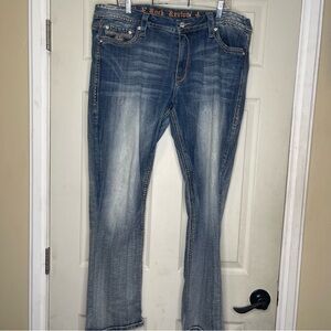 Rock Revival Betty Easy Boot Stretch Jean Sz 36